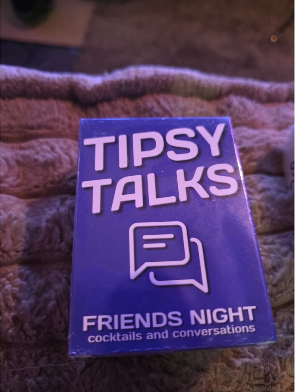 Tipsy Talks Friends Night Card Game The Ultimate Friends Drinking Game for Fun